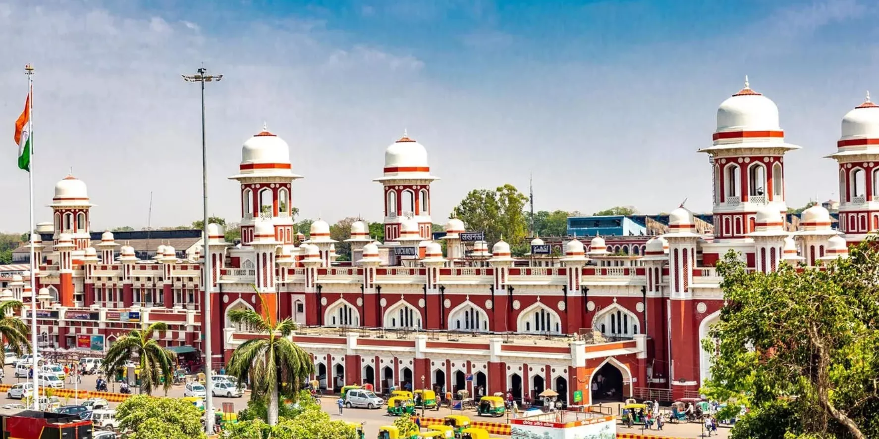 Charbagh Railway Station Lucknow Entrance